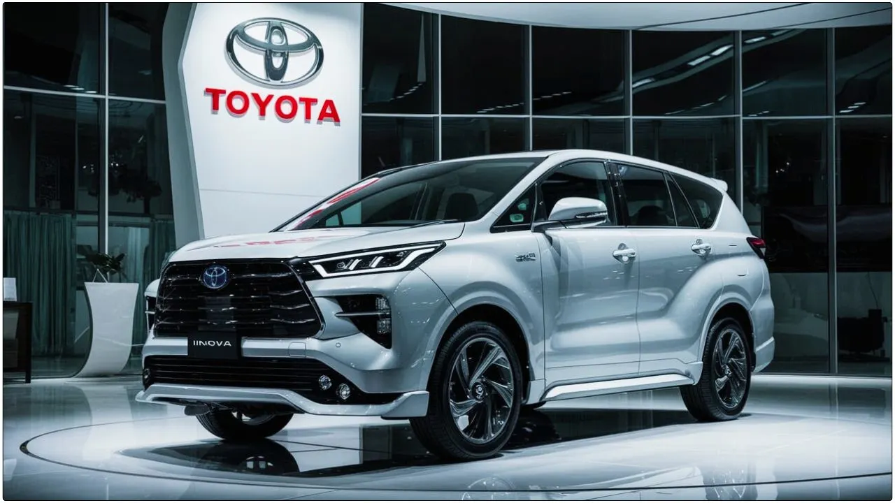 Toyota Innova Crysta 2025 Launch – Bold New Look, Luxury Cabin & Powerful Engine