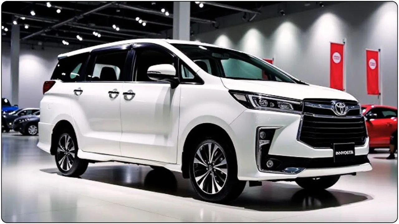 Toyota Innova Crysta 2025 Launch – ₹19 Lakh SUV with 7 Airbags, Luxury Features & Bold New Look
