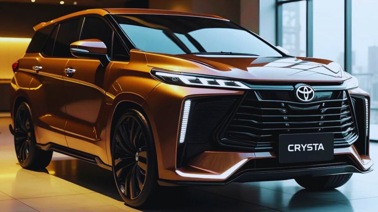 Toyota New Innova Crysta Launch 2025 Premium MPV with Bold Design & Big Powerful Engine